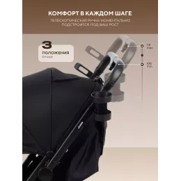 Коляска прогулочная Rant Basic Juno Plus Black