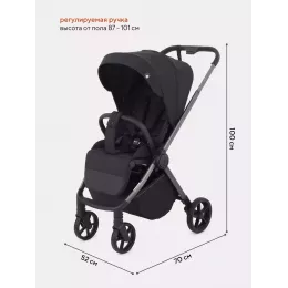 Коляска прогулочная Rant Golf Black