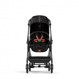 Купить прогулочную коляску Cybex Melio, в цвете Street Real Black (Fashion Collections)