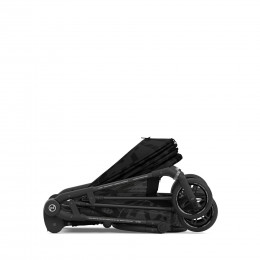 Купить прогулочную коляску Cybex Melio, в цвете Street Real Black (Fashion Collections)