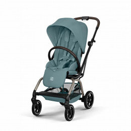Прогулочная коляска Cybex Eezy S Twist+ 2, в цвете Stormy Blue