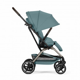 Прогулочная коляска Cybex Eezy S Twist+ 2, в цвете Stormy Blue