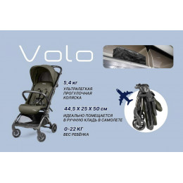 Прогулочная коляска Peg Perego Volo True Black