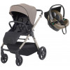 Прогулочная коляска Espiro Only Way 2026 и автокресло Pi Beige 529 sahara beige