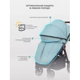 Коляска прогулочная Mowbaby Trail 2025 Green