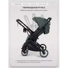 Коляска прогулочная Rant Basic Vortex Olive