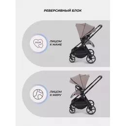 Коляска прогулочная Rant Moss 2025 Coffee