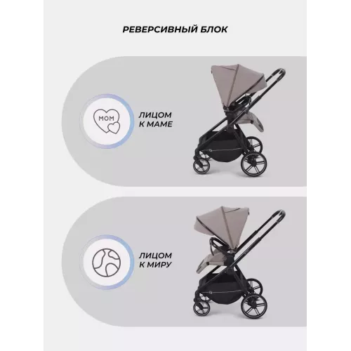 Коляска прогулочная Rant Moss 2025 Coffee