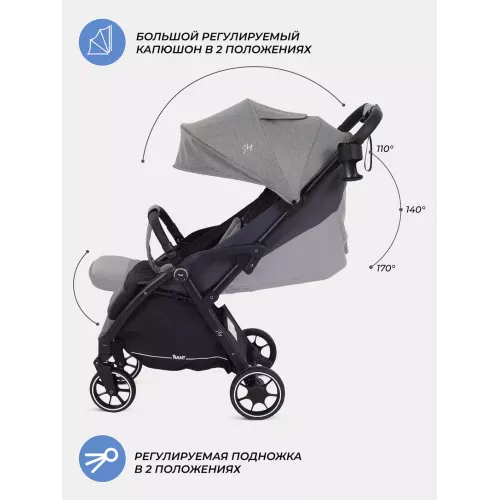Коляска прогулочная Rant Sky 2025 Olive
