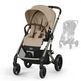 Купить прогулочную коляску Cybex Balios S Lux, в цвете Almond Beige