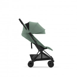 Купить прогулочную коляску Cybex Coya, в цвете Leaf Green (шасси Matt Black)