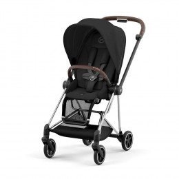 Купить прогулочную коляску Cybex Mios III, в цвете Sepia Black (шасси Chrome Brown)