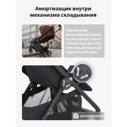 Прогулочная коляска Anex Ride, в цвете Dark