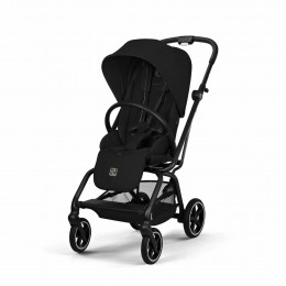 Прогулочная коляска Cybex Eezy S Twist+ 2, в цвете Magic Black
