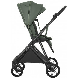 Детская прогулочная коляска Pituso Carbon RX c автокреслом Baesa Pro Black Taiga Green/рама carbon