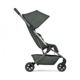 Детская прогулочная коляска Joolz Aer 2 с бампером и реверсивным блоком Forest Green