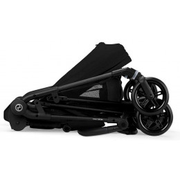 Прогулочная коляска Cybex Melio Carbon New Magic Black с дождевиком