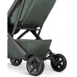 Детская прогулочная коляска Joolz Aer 2 SE с бампером и подстаканником Forest green