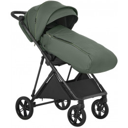 Детская прогулочная коляска Pituso Carbon RX c автокреслом Baesa Pro Black Taiga Green/рама carbon