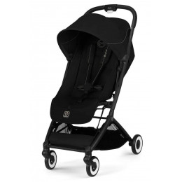 Прогулочная коляска Cybex Orfeo BLK Magic Black с дождевиком и бампером