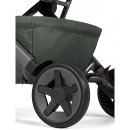 Детская прогулочная коляска Joolz Aer 2 SE с бампером и подстаканником Forest green