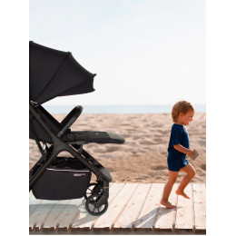 Прогулочная коляска Sweet Baby Aura + автокресло Elegante Plus с базой i-Size ISOFIX DK780 Dark Blue