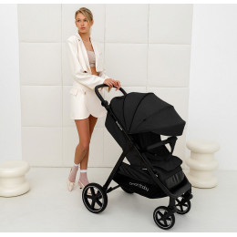 Прогулочная коляска Amarobaby Strollin'Joy черный