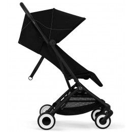 Прогулочная коляска Cybex Orfeo BLK Magic Black с дождевиком и бампером