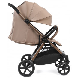 Прогулочная коляска Peppy Vigo с автокреслом Verona Beige Latte латте