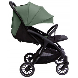 Детская прогулочная коляска Peppy Latina forest green зеленая