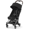 Коляска прогулочная Cybex Coya шасси Chrome Brown, Sepia Black (Черный)