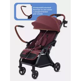 Коляска прогулочная Mowbaby Atom Cherry