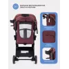 Коляска прогулочная Mowbaby Atom Cherry