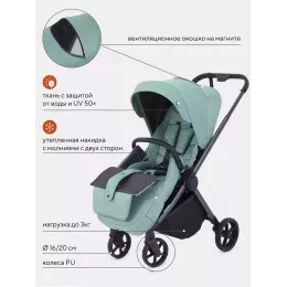 Коляска прогулочная Rant Golf Sage green