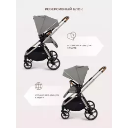 Коляска прогулочная Rant Moss Prime Grey