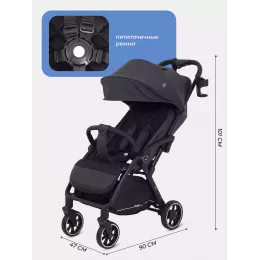 Коляска прогулочная Rant Sky 2025 Black