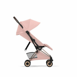 Прогулочная коляска Cybex Coya Style, в цвете Peach Pink (шасси Rose Gold)