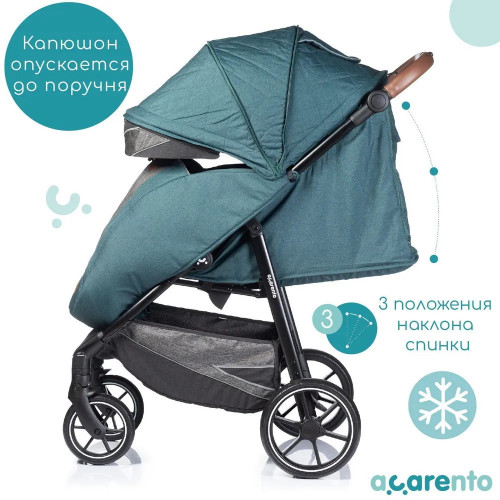 Детская прогулочная коляска Acarento Esperto marine new