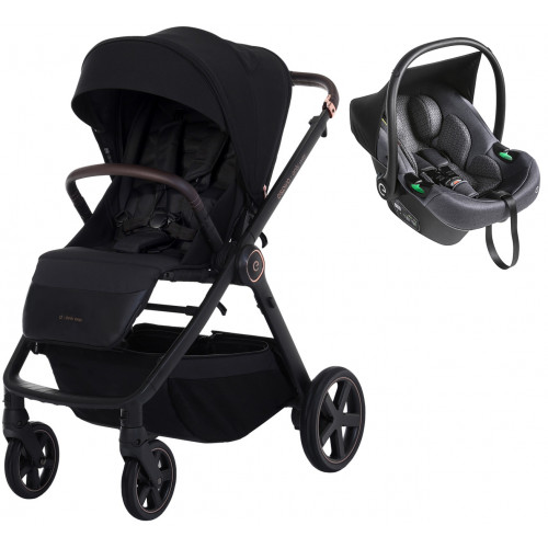 Прогулочная коляска Espiro Only Way 2026 и автокресло Pi Graphite 510 stylish black