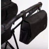Прогулочная коляска Peppy Amici с автокреслом Rise Milk Black рама Black