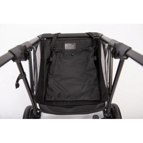 Прогулочная коляска Peppy Amici с автокреслом Rise Milk Black рама Black