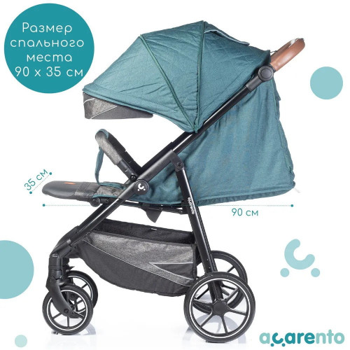 Детская прогулочная коляска Acarento Esperto marine new