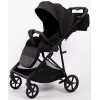 Прогулочная коляска Peppy Amici с автокреслом Rise Milk Black рама Black
