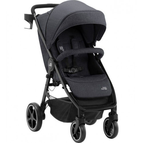 Коляска прогулочная Britax Roemer B-Agile M, Black Shadow (Черный)