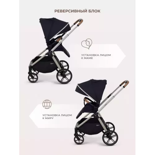 Коляска прогулочная Rant Moss Prime Black