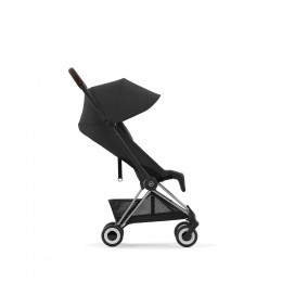Купить прогулочную коляску Cybex Coya , в цвете Sepia Black (шасси Chrome Brown)