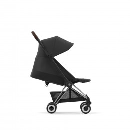 Купить прогулочную коляску Cybex Coya , в цвете Sepia Black (шасси Chrome Brown)