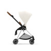 Купить прогулочную коляску Cybex Mios III, в цвете Off White (шасси Chrome Brown)