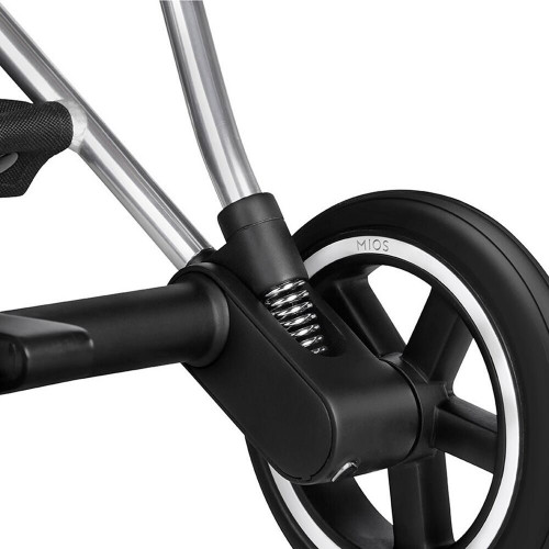 Купить прогулочную коляску Cybex Mios III, в цвете Off White (шасси Chrome Brown)