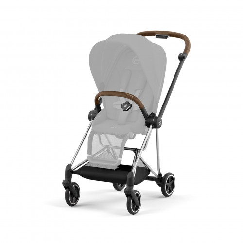 Купить прогулочную коляску Cybex Mios III, в цвете Off White (шасси Chrome Brown)